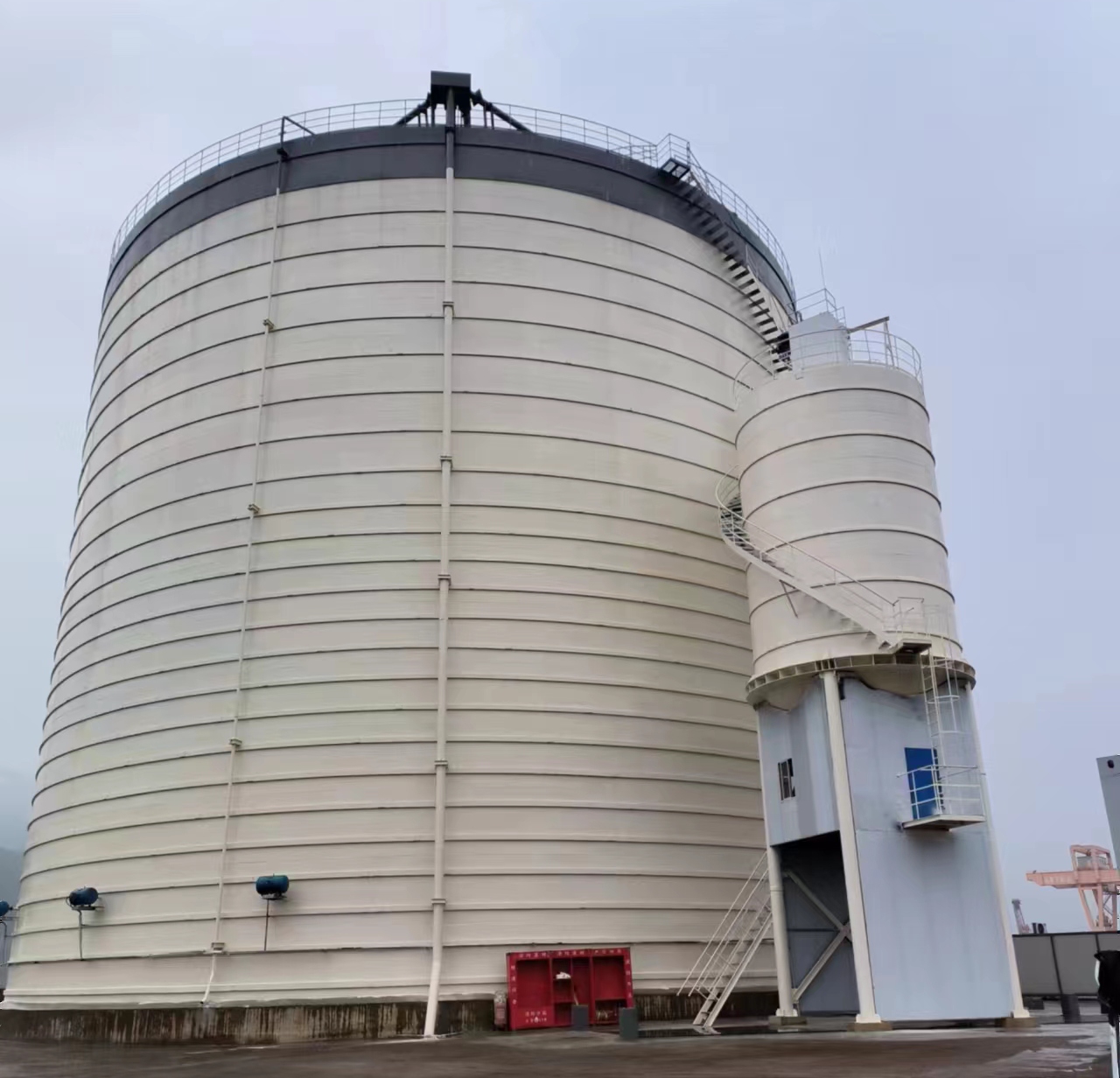 阜平10万吨水泥钢板库